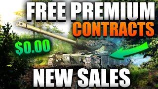 NEW Free Premium Contracts! World of Tanks Console NEWS