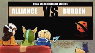 [ Dota2 ] Alliance vs BUrden - Dota 2 Champions League Season 5 - Thai Caster