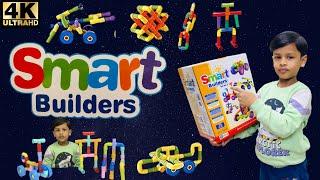 Smart Builders Game | Puzzle Game | Building Block Pipe | Building Blocks | Connect Construct Create