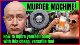 Angle Grinder Vs Idiot: How to hurt yourself with this cheap, fun tool! | Auto Expert John Cadogan