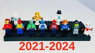 Every Lego Marvel Christmas Minifigure 2021-2024 RANKED! Spider-Man, Iron Man