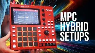 Using your MPC as a digital mixer // Hybrid Setups