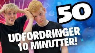 50 UDFORDRINGER PÅ 10 MINUTTER!