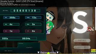 osu! 5 digit (restricted) accuracy gaming