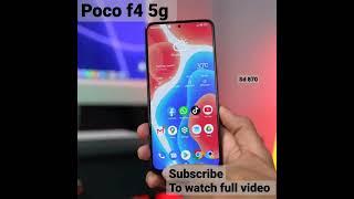 Poco f4 5g | Poco f4 review | hindi