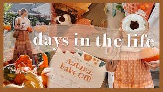 AUTUMN DAYS | pumpkin patch, fall bake off, & cooking a cozy soup