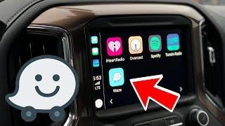 Waze Demo - Apple CarPlay (iOS 12)
