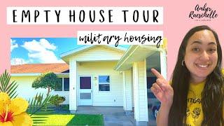 EMPTY HOUSE TOUR 2021 | PEARL CITY PENINSULA NAVY MILITARY HOUSING