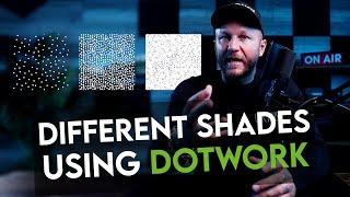 Learn How To Tattoo Different Shades with Dotwork