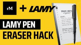 Remarkable 2 Lamy eraser hack - Step by Step Instructions for Mac