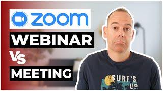 Zoom Webinar Vs Meeting: What's The Difference Between Them?