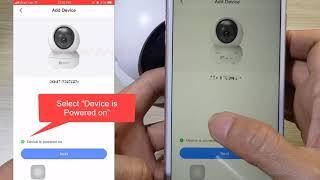 How to connect EZVIZ camera to wifi