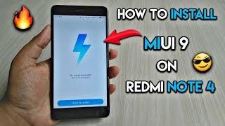 How to Install MIUI 9 Global Beta on Redmi Note 4