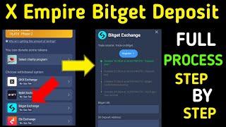 X Empire Bitget Withdrawal | X Empire Deposit to bitget Full Process