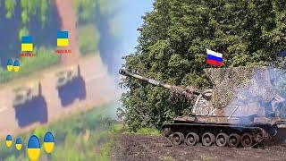 Scary!! Tank and Two HIMARS MLRS destroyed by Russians