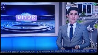 Namangan filiali faoliyati "Diyor yangiliklari" ko'rsatuvid...