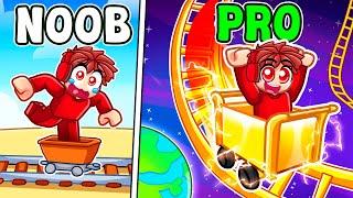 Noob Cart Ride vs Pro Cart Ride (Roblox)