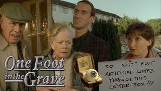 Awkward Dinner at the Meldrew's | One Foot In The Grave: 1996 Christmas Special | BBC Comedy Greats