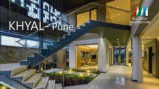 KHYAL: 5,000 sq. ft. Bungalow in Pune.  #allaboutarchitecture #architectureanddesign #pune