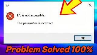 [FIX] - The Parameter is Incorrect | Error on External Hard Drive Windows 11/10/8