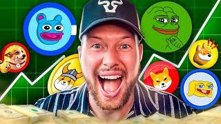  TOP 5 MEME COINS WILL MAKE MILLIONAIRES! (Best Crypto To Buy Now 2024)