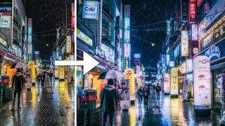 Cyberpunk Color Grading Effect - Photoshop Tutorial