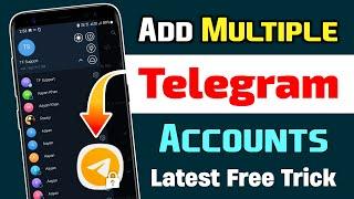How to add multiple accounts on telegram