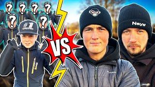 Kids vs 2 Fishing Pros - Who Catch The Biggest Fish?!