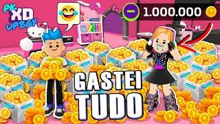  TROLLEI a Jaqueli e Gastei 1 MILHÃO de MOEDAS dela no PK XD