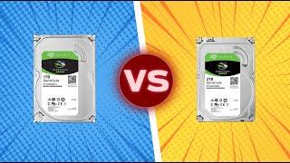 HDD Seagate 2TB ST2000DM008 256 MB CACHE  VS Seagate 1TB ST2000DM010 64 MB CACHE [ SPEED TEST ]