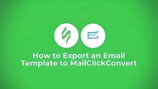 How to create an email template with Stripo and send it through MailClickConvert