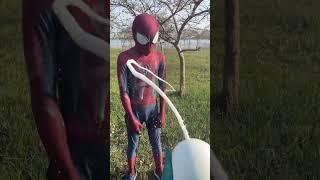 green man pranks spider man
