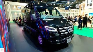 2025 Mercedes Sprinter 419 CDI Long Passenger Van LWB / In-Depth Walkaround Exterior & Interior