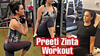 Preity Zinta Workout Video  | Bollywood Wud