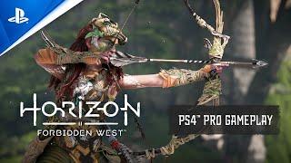 Horizon Forbidden West - Gameplay Trailer | PS4 Pro, deutsch