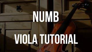 How to play Numb on Viola