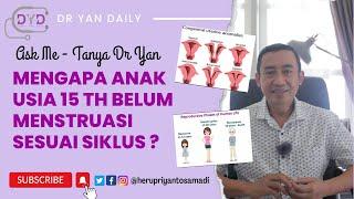 Ask Me Tanya Dr Yan | SIKLUS MENSTRUASI | Mengapa Anak Usia 15 Tahun Belum Menstruasi Sesuai Siklus?