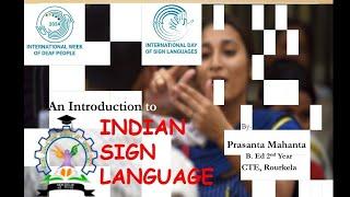 Indian Sign Language- An Introduction ll International Week Of the Deaf 2024 ll Learn Sign Language