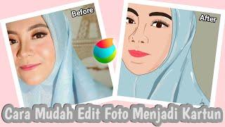 MediBang Paint - Cara Edit Foto Jadi Kartun di Android | #BICARA Eps. 33