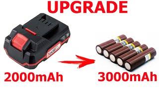 HOW TO UPGRADE YOUR UNIVERSAL Li-ion BATTERY PACK |PARKSIDE|