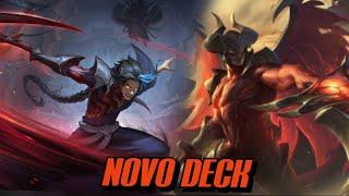 NOVO DECK DE KEYN E AATROX NO MODO PADRÃO LEGENDS OF RUNETERRA