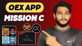 Oex App New Mission C Complete Kaise Karain || Satoshi Mining App New Mission C