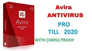 Avira antivirus pro 2017 licence key till 2020 (with100% proof)
