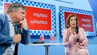 Full interview with Rep. Nancy Pelosi at DNC | Politico