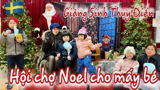 GIÁNG SINH THỤY ĐIỂN Hội chợ Noel cho mấy bé @trieuovictoriavlogs-sweden6792