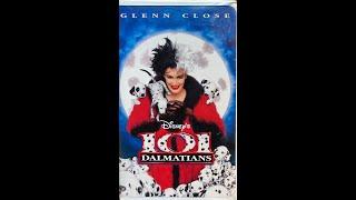 101 Dalmatians: Live-Action VHS Opening (Disney) 1996 60FPS