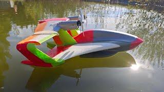 3D-Print Delta Boxwing meets Micro Lake for first Start