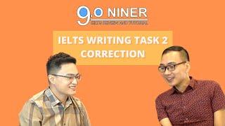 IELTS Writing Task 2 Correction