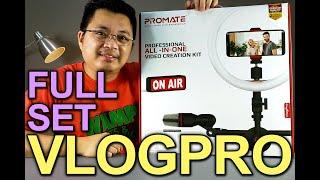 PROMATE VLOGPRO - PROFESSIONAL ALL IN ONE VIDEO CREATION KIT - PROMATE MIC VLOGGER SET (WORTH IT?)