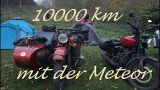 Mit Uralgespann und Royal Enfield Meteor in den Harz